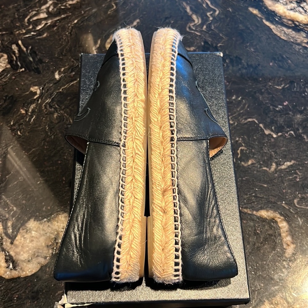 ***SOLD***Authentic EUC Chanel Lambskin Espadrille - Picture 10 of 13